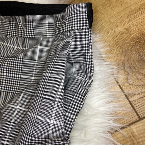 ZARA Plaid Cropped Trouser Pant - Picture 9 of 13